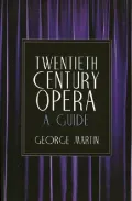 Twentieth Century Opera