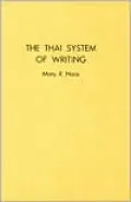 The Thai System of Writing
