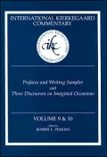 Prefaces and Writing Sampler and Three Discourses on Imagined Occasions, Vol. 10