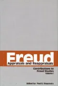 Freud, Appraisals and Reappraisals