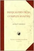 Inequalities from Complex Analysis