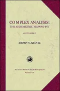 Complex Analysis: The Geometric Viewpoint (The Carus Mathematical Monographs #23)