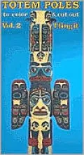 Tlingit Totem Poles Coloring Book, Vol. 1