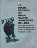 U. S. Import Statistics for Animal Related Commodities (1981-1986)