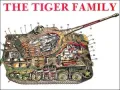Tiger Family: Tiger I, Porsche-Tiger, Elephant Pursuit Tank (Ferdinand), Tiger II (King Tiger), Hunting Tiger, Storm Tiger