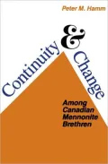 Continuity & change among Canadian Mennonite Brethren