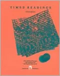 Timed Readings: Book 1, Vol. 1