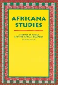 Africana Studies: A Survey of Africa and the African Diaspora (Third Edition)