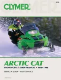 Arctic Cat Snowmobile, 1990-1998