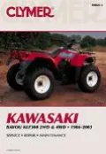Kawasaki Bayou Klf300 2Wd & 4Wd, 1986-2003