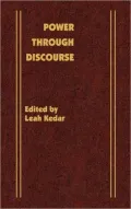 Power Through Discourse