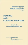 Meaning and cognitive structure