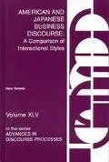 American and Japanese Business Discourse A Comparison of Interactional Styles