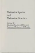 Molecular Spectra and Molecular Structure: Electronic Spectra and Electronic Structure of Polyatomic Molecules, Vol. 3