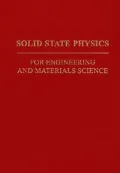 Solid-State Physics for Engineering and Materials Science