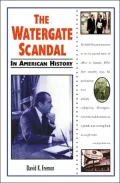 The Watergate scandal in American history