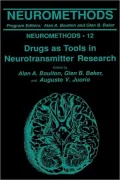 Drugs as Tools in Neurotransmitter Research