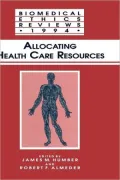 Allocating Health Care Resources, Vol. 25