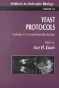 Book cover of Yeast Protocols: Methods in Cell and Molecular Biology (Methods in Molecular Biology)
