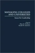 Managing Colleges And Universities