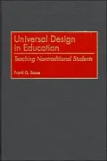 Universal Design in Education Teaching Nontraditional Students