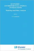 Economic-Environmental-Energy Interactions: Modeling and Policy Analysis