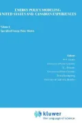 Ziemba Energy Policy Modeling