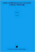 Indicators Relevant to Farm Animal Welfare : Seminar Proceedings