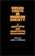 Social Costs in Modern Society