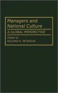 Managers and National Culture: A Global Perspective