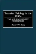 Transfer Pricing In The 1990s