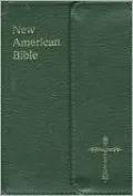Saint Joseph Gift Bible, Personal Size Edition: New American Bible (NAB), green bonded leather, magnet close