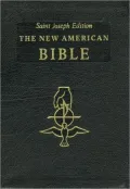 Saint Joseph Gift Bible, Deluxe Full Size Print Edition: New American Bible (NAB), black bonded leather