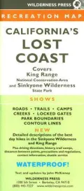 Californias Lost Coast Recreation Map: King Range and Sinkyone Wilderness