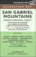 San Gabriel Mountains: Recreation Map
