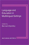 Language And Education In Multilingual Settings