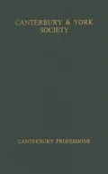 Canterbury Professions