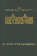 The Register of Walter Bronescombe, Bishop of Exeter, 1258-1280