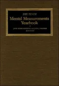 The Tenth Mental Measurements Yearbook