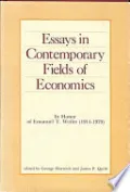 Essays in Contemporary Fields of Economics