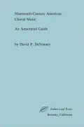 Nineteenth-Century American Choral Music
