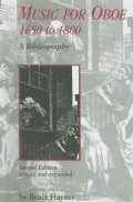 Music for Oboe, 1650-1800: A Bibliography