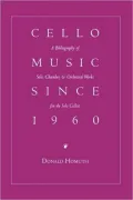 Cello Music Since 1960