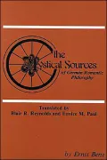 The Mystical Sources of German Romantic Philosophy
