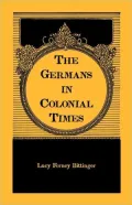 The Germans In Colonial Times