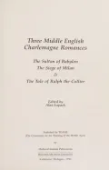 Three Middle English Charlemagne Romances