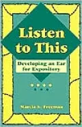 Listen to This: Developing an Ear for Expository