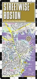 Streetwise Boston Map - Laminated City Center Street Map of Boston, Massachusetts - Folding Pocket Size Travel Map With Metro