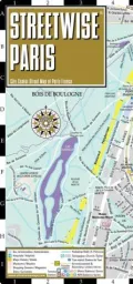 Streetwise Paris Map - Laminated City Center Street Map of Paris, France - Folding Pocket Size Travel Map With Metro