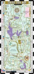 Streetwise Central Park Map - Laminated Pocket Map of Central Park, New York - Folding Pocket Size Travel Map